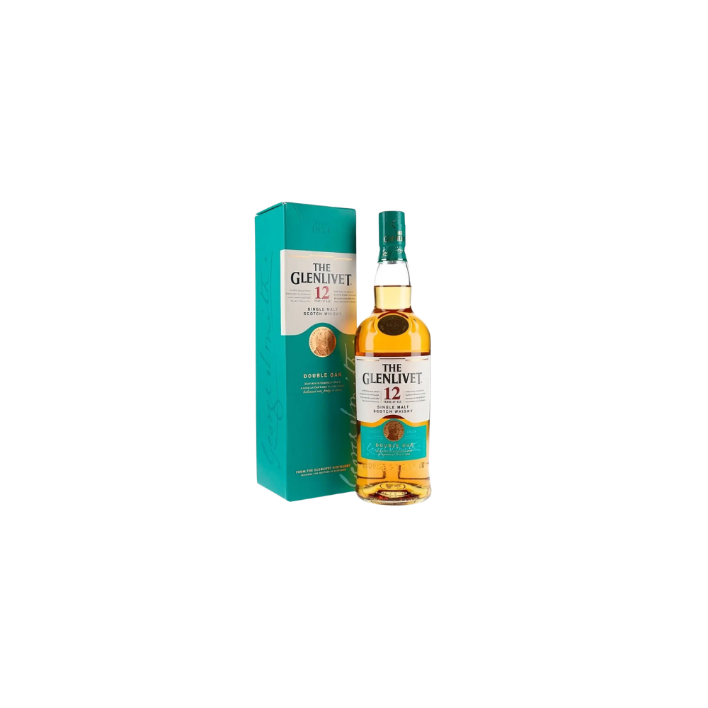 WHISKY THE GLENLIVET 12 YO  ESTUCHE *750ML