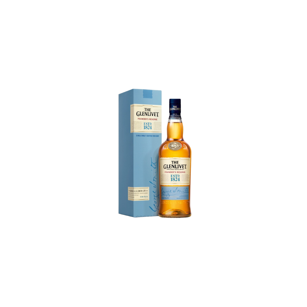 WHISKY THE GLENLIVET FOUNDER/S RESERVE ESTUCHE *700ML